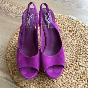 HOT PINK PLATFORMS by YSL💕